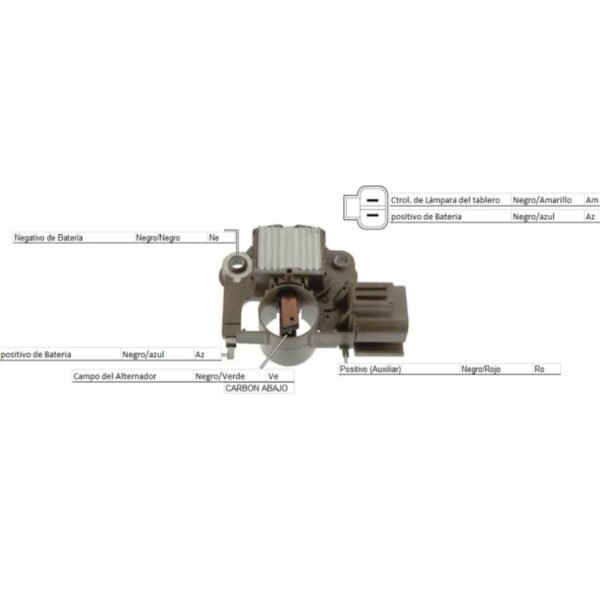 Regulador alternador mitsubishi ford taurus topaz