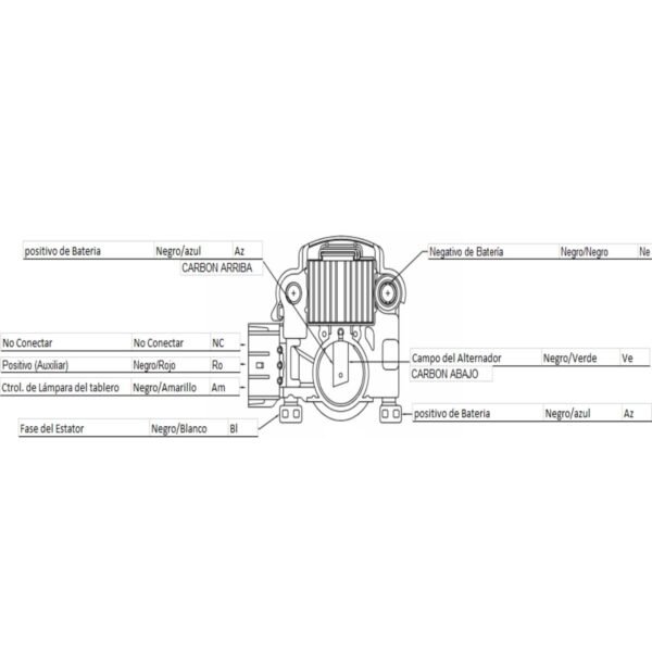 Regulador alternador mitsubishi subaru outback